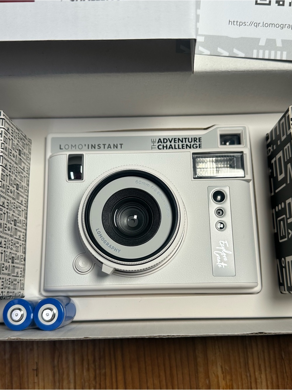 Lomo'Instant Adventure Challenge White Instant Camera